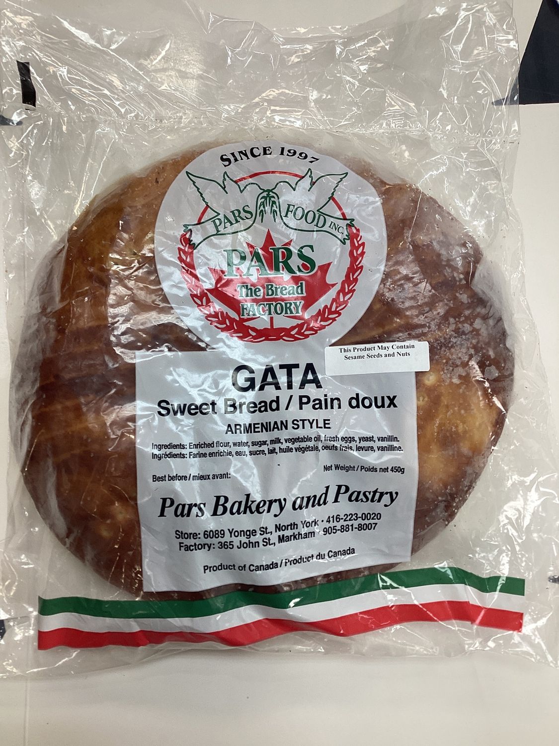 Pars Gata 450gr