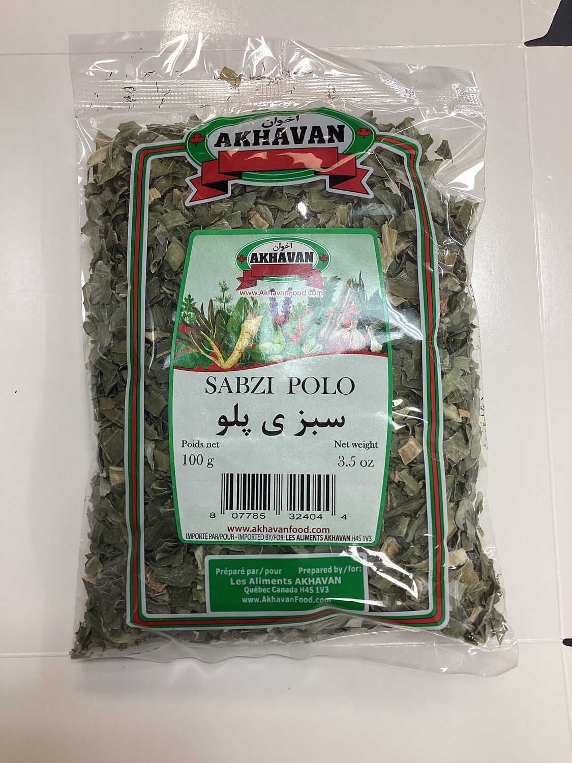 Akhavan Sabzi polo 100g