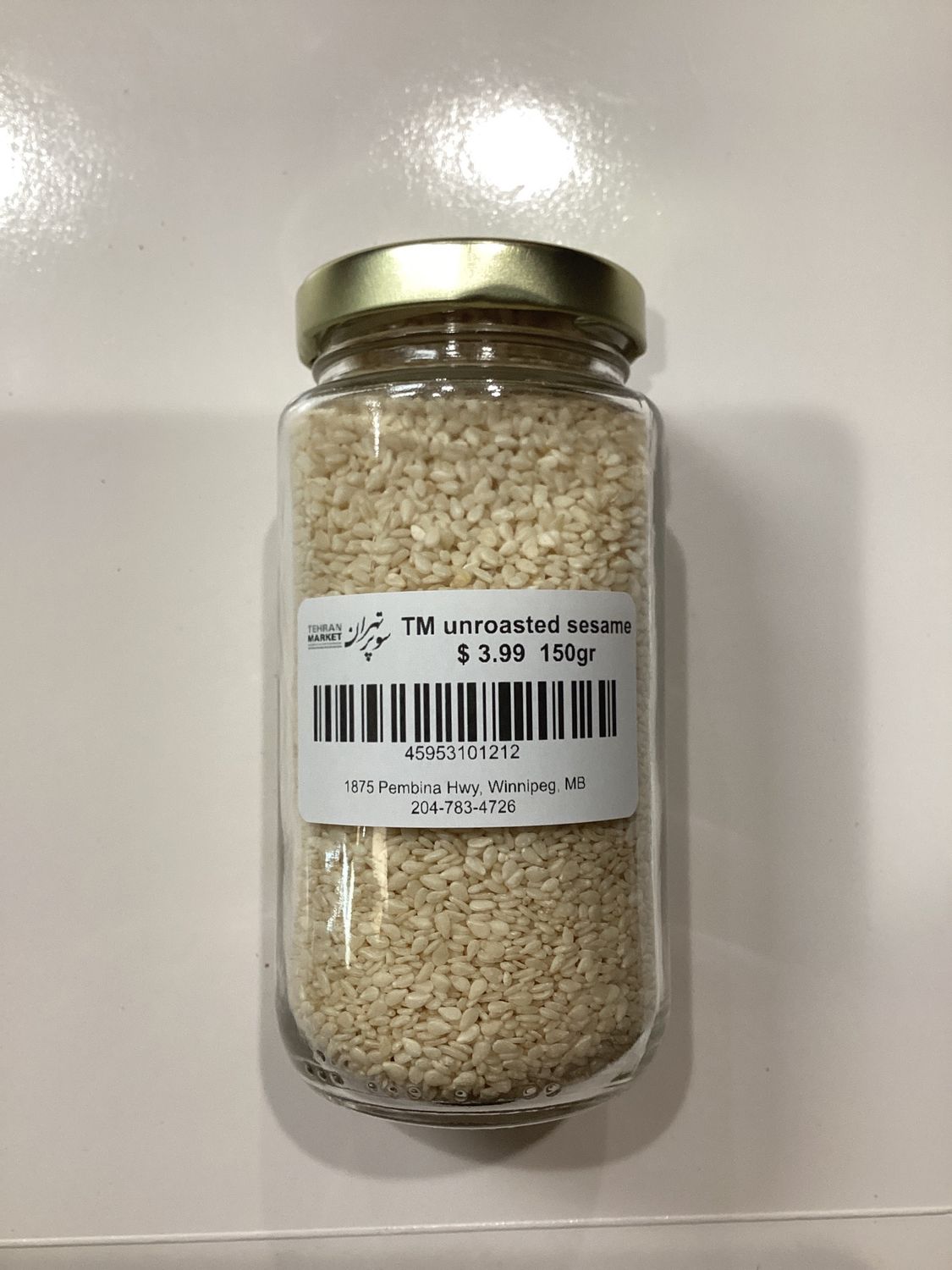 TM non-roasted sesame 150g