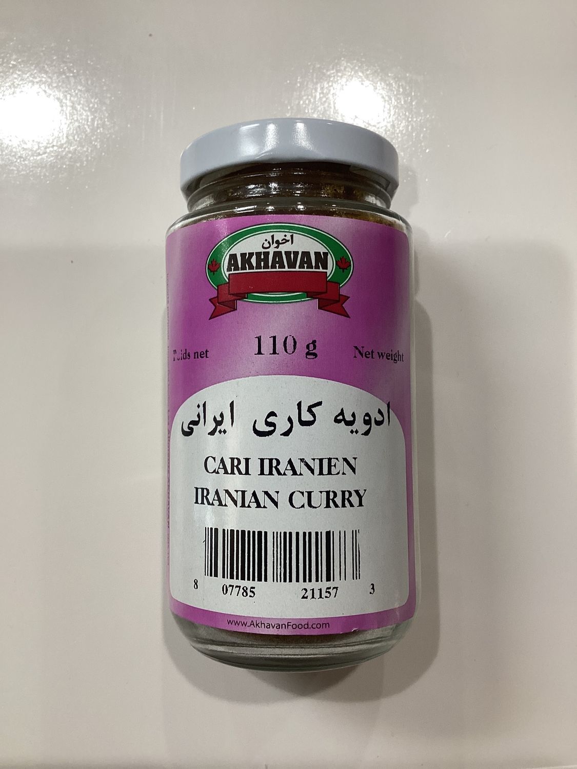 Akhavan Iranian Curry 110g