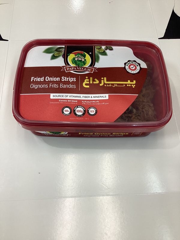 Papa Fried Onion Strip 300gr