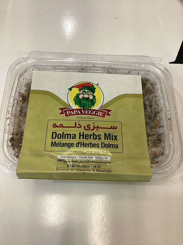 Papa Dolmeh Herb Mixed 350gr