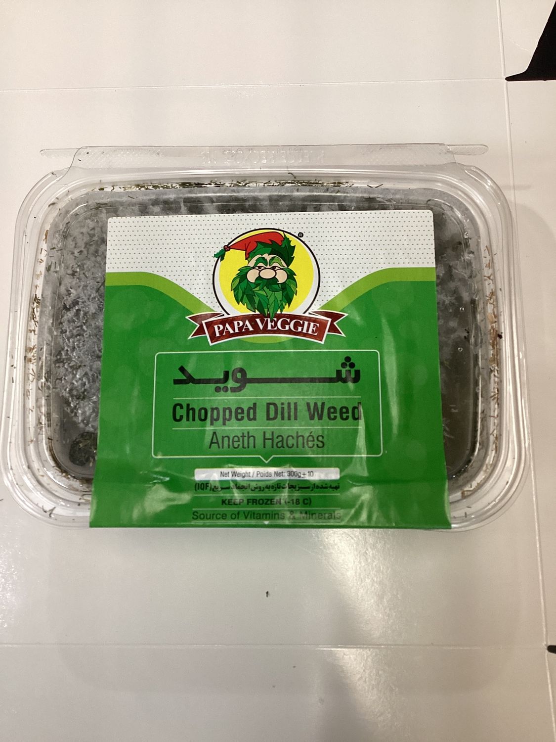 Papa Chopped Dill 300gr
