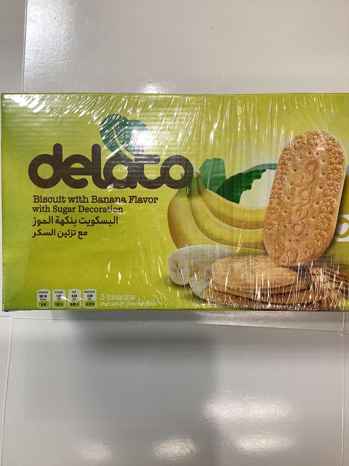 Delato Biscuits (banana) 900g