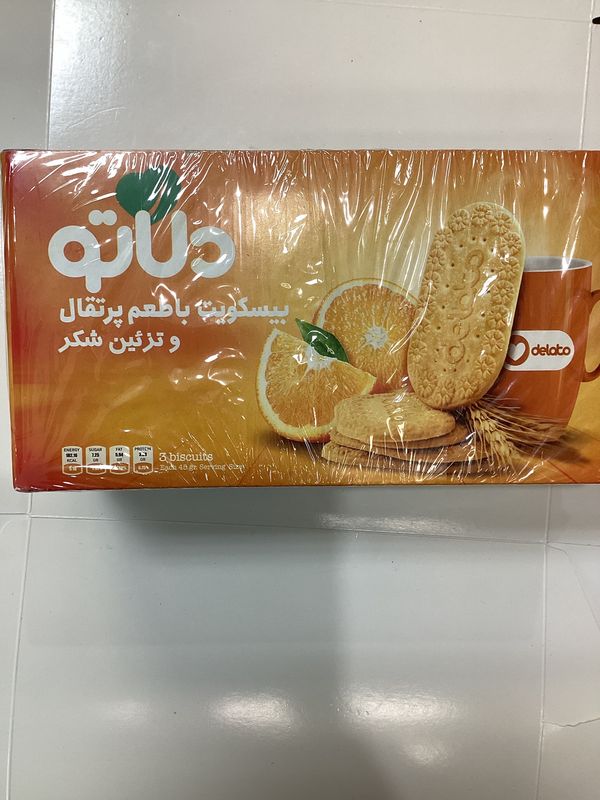 Delato Biscuits (orange) 900g