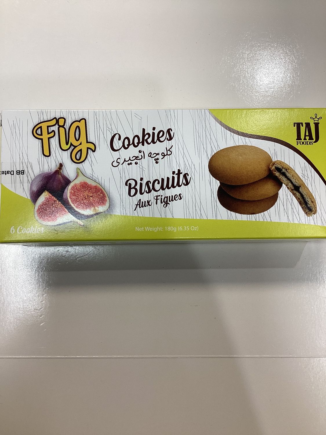 Taj Fig Cookies 6PCS