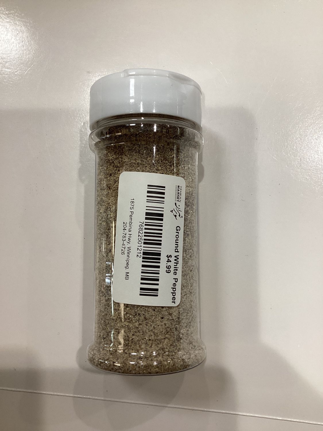 TM Ground White Pepper