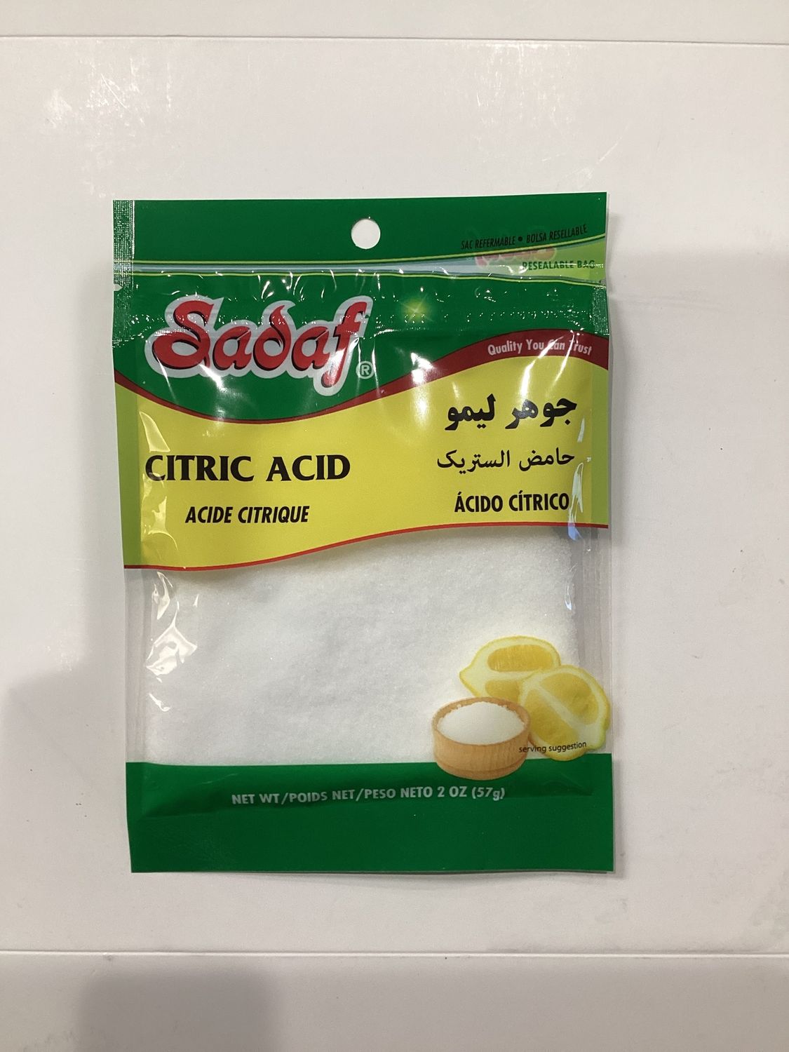 Sadaf Citrc Acid 57g