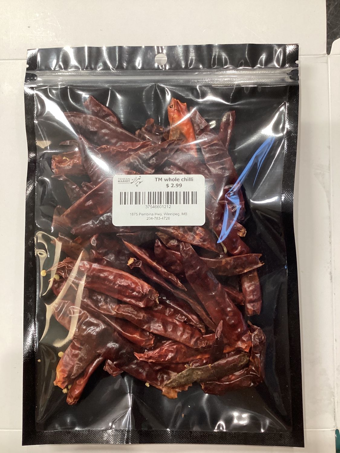 TM whole chilli 50g
