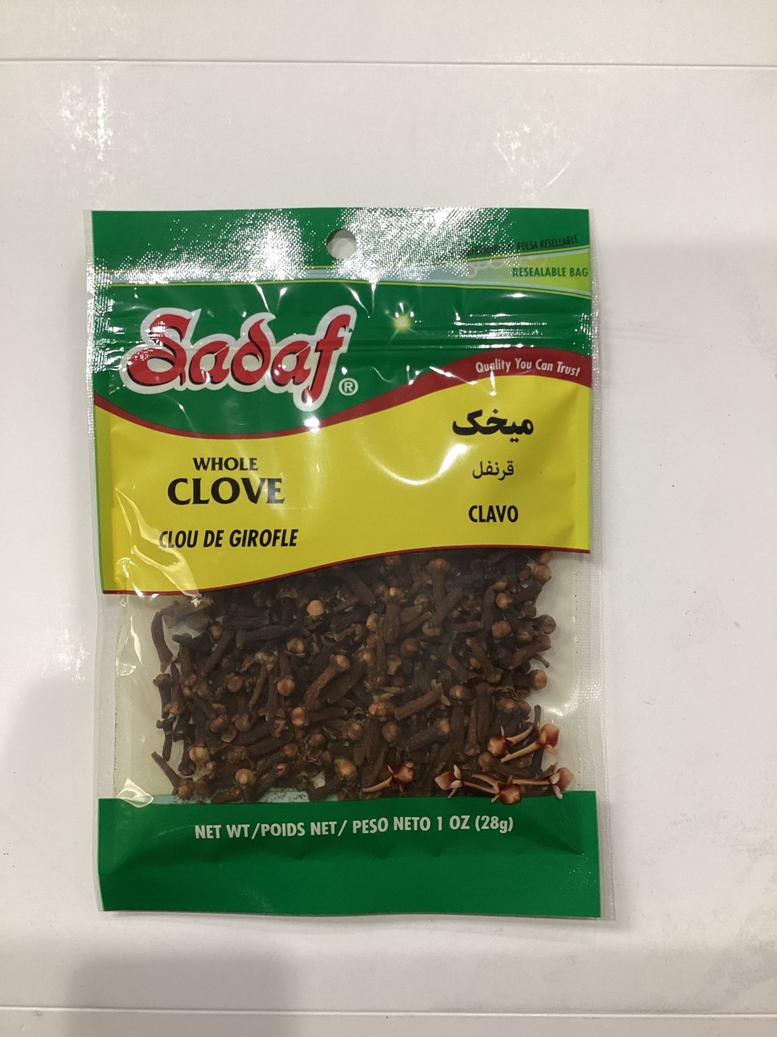 Sadaf whole Clover 28g