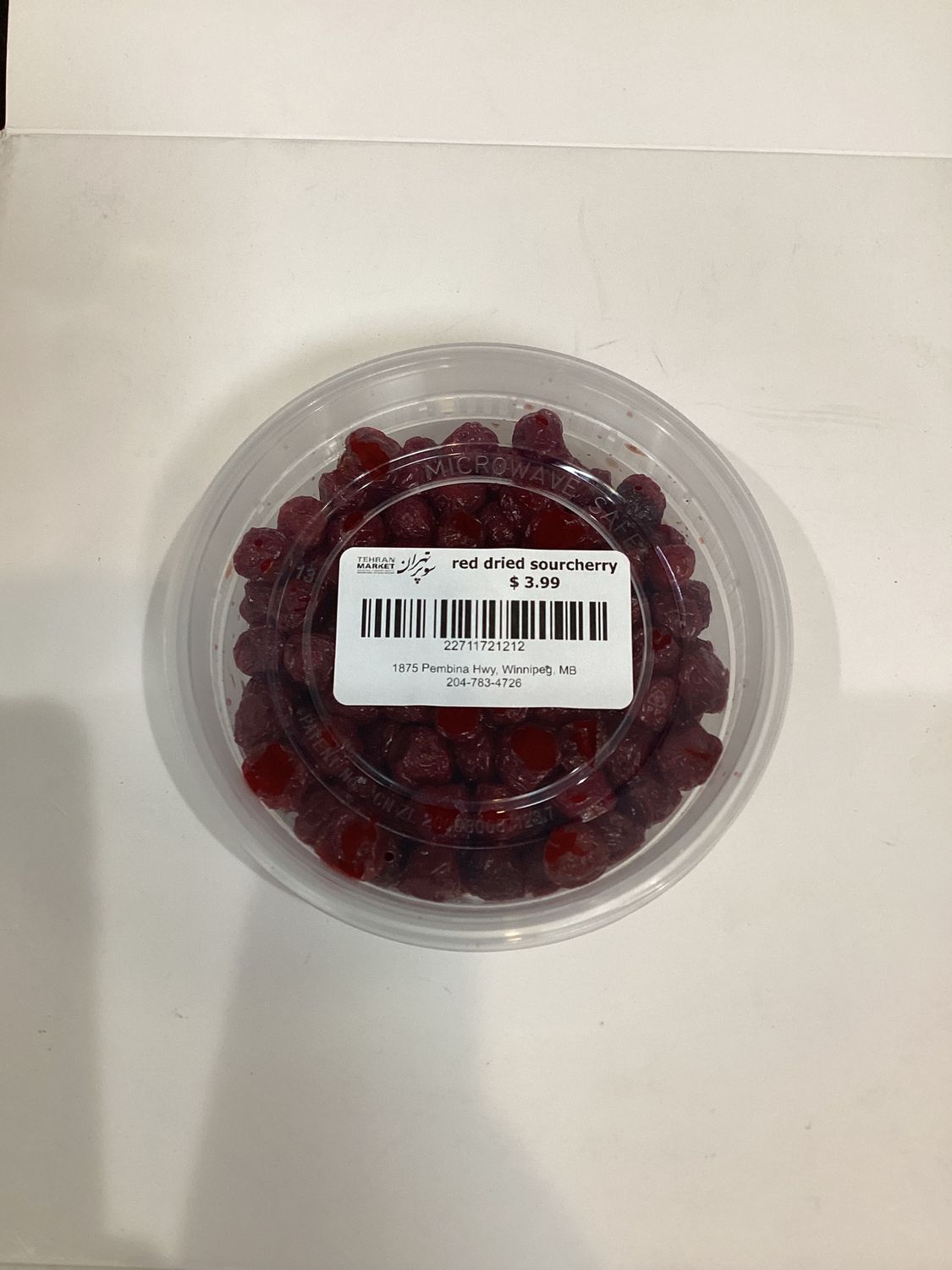 TM Dried red Sourcherry