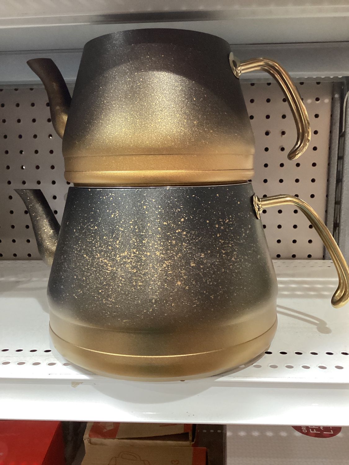 OMS Granite tea Pot set