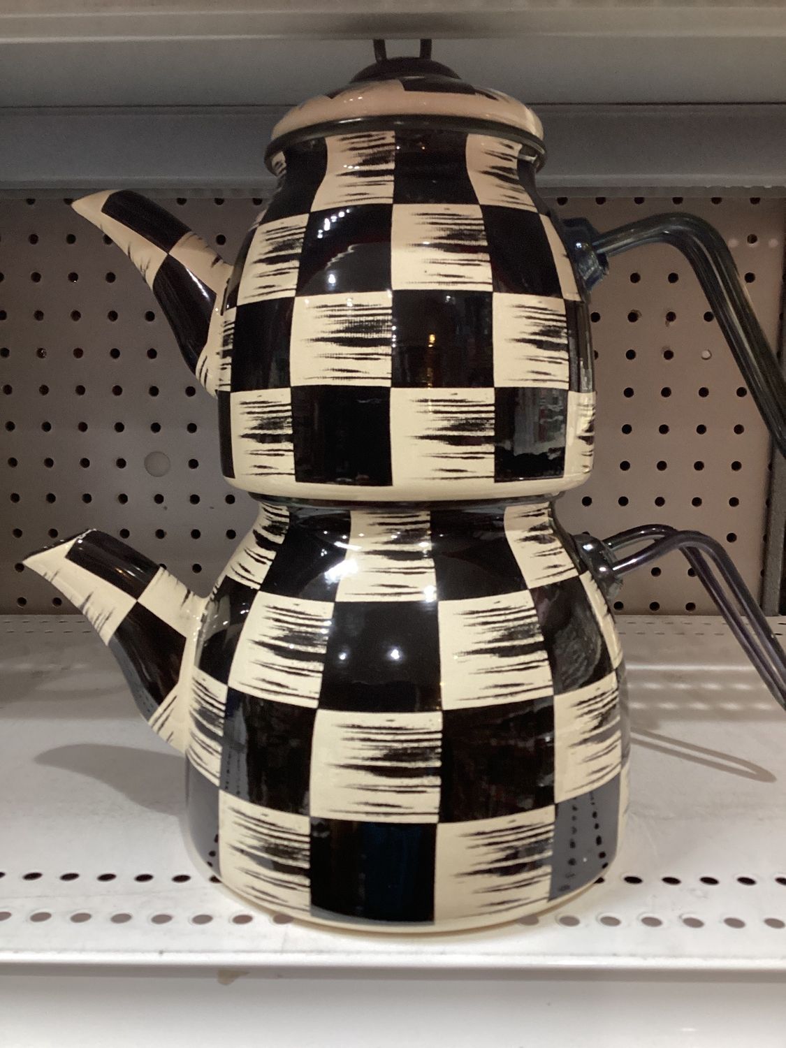O.M.S Teapots Square Pattern