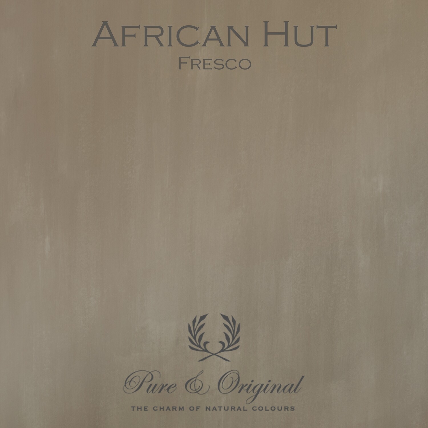 African Hut Fresco