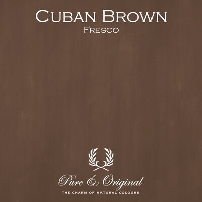 Cuban Brown Fresco
