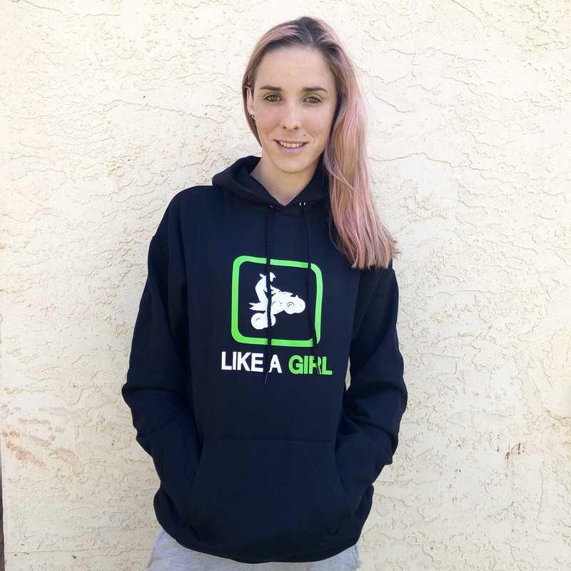 QUAD Like A Girl Hoodie