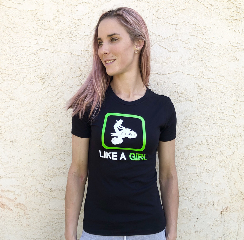 QUAD Like A Girl Tee