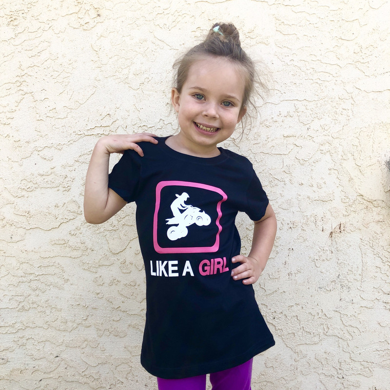 QUAD Like A Girl Tee (Youth)