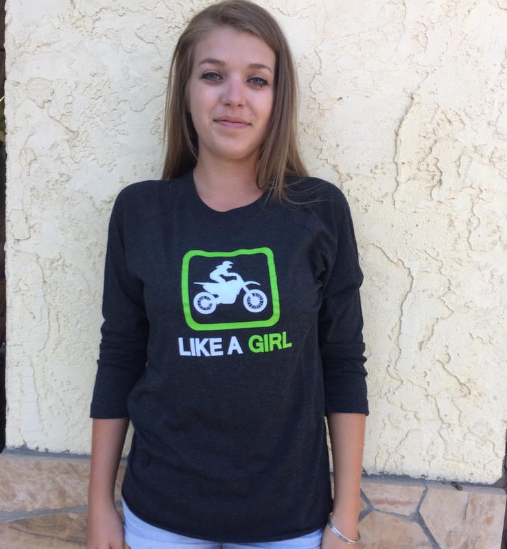 MX Like A Girl Baseball Tee