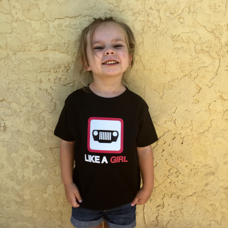 JEEP Like A Girl Tee (Toddler)
