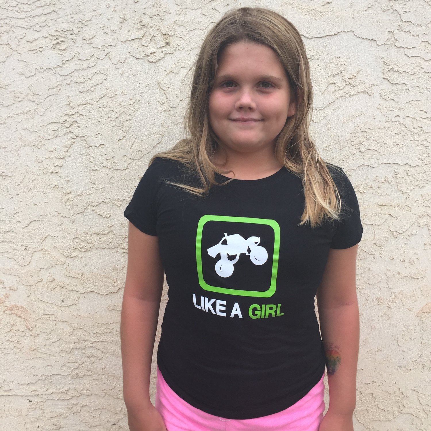 4 LINK Like A Girl Tee (Youth)