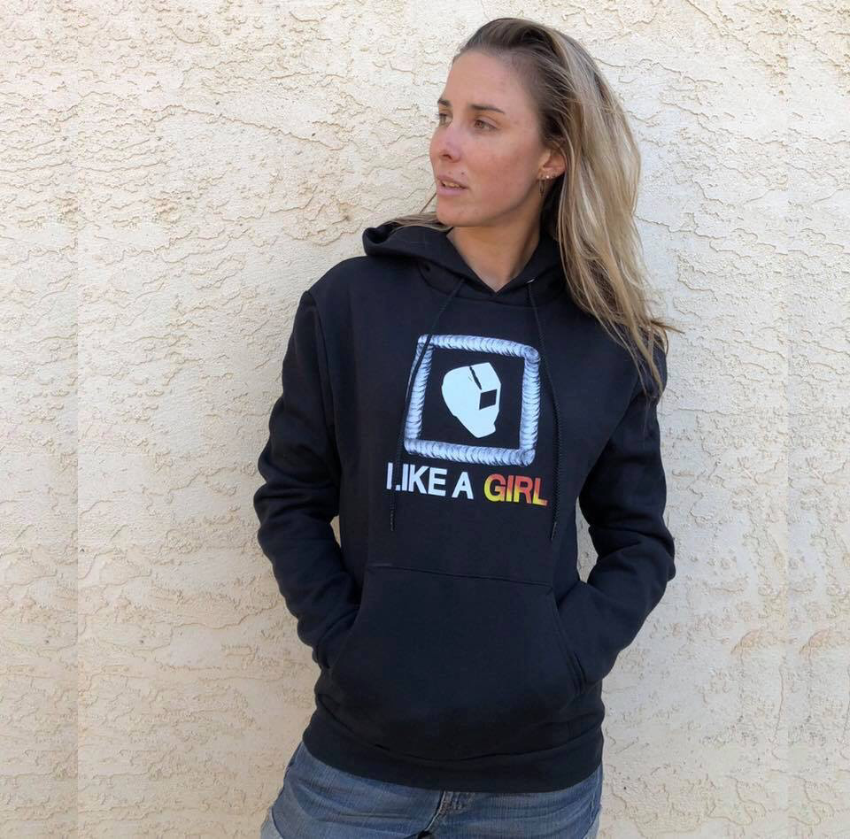 WELD Like A Girl Hoodie