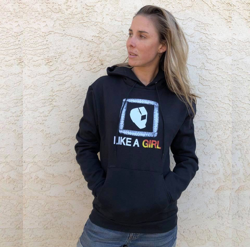 WELD Like A Girl Hoodie