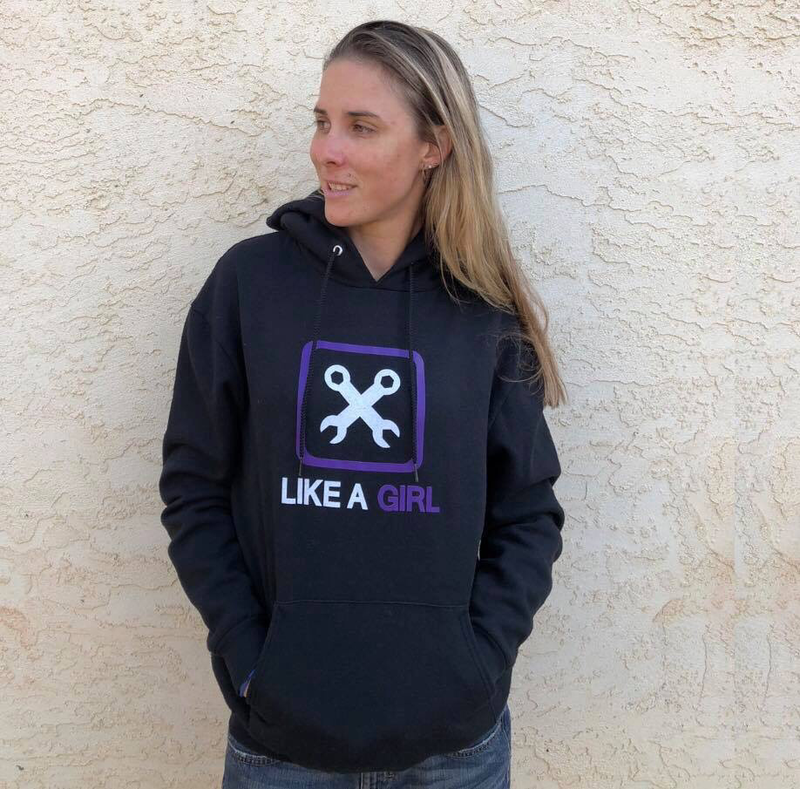WRENCH Like A Girl Hoodie