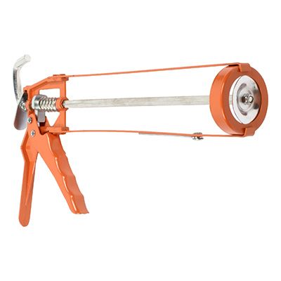 Pistola Calafateadora cartucho de 295Ml  Naranja económica