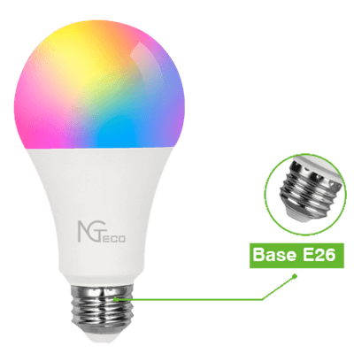 Foco LED Inteligente WiFi / 9W / Color Regulable / Control Remoto vía App / Control por Voz