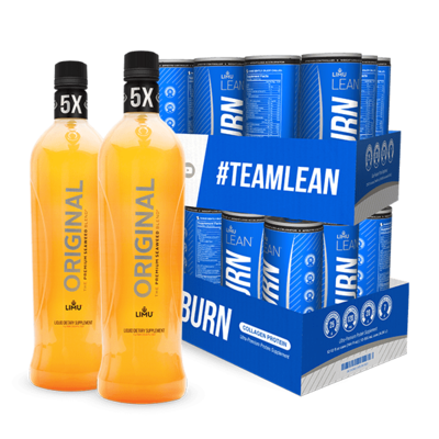 LIMU ORIGINAL® &amp; LIMU LEAN® BURN Combo (2 bottles 24 cans)