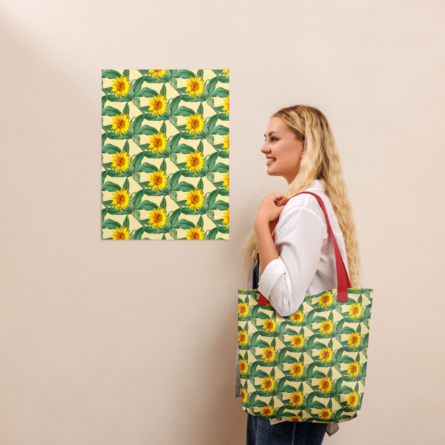 Tote bag - Awesome Sunflower Delight