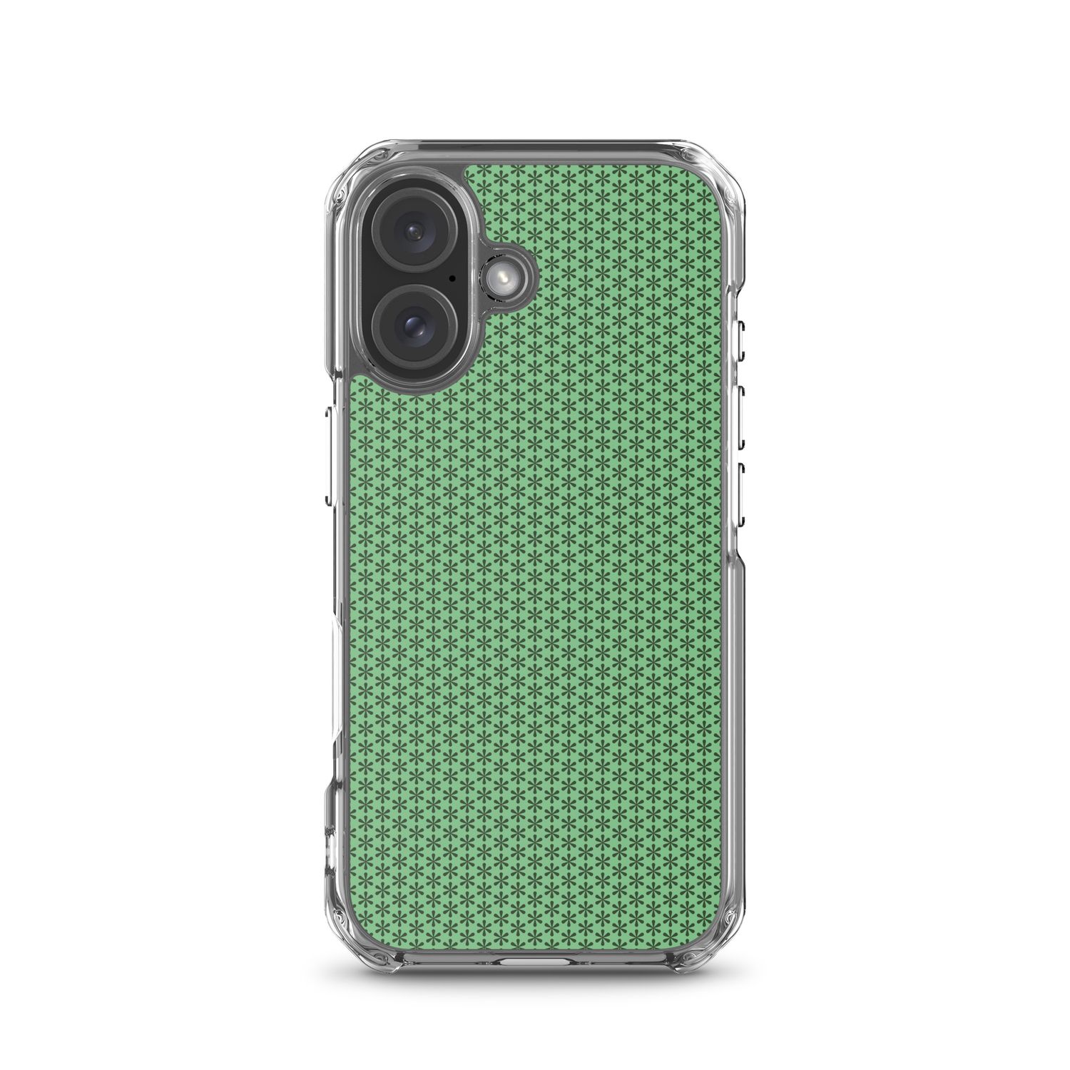 Clear Case for iPhone® - Bright Green