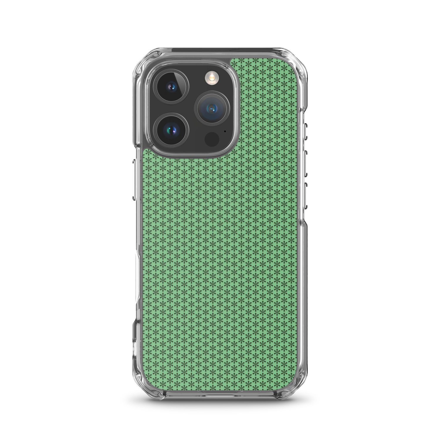 Clear Case for iPhone® - Bright Green