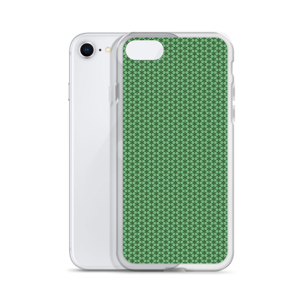 Clear Case for iPhone® - Bright Green