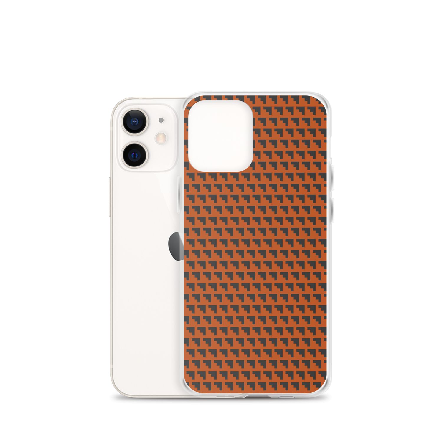 Clear Case for iPhone® - Orange