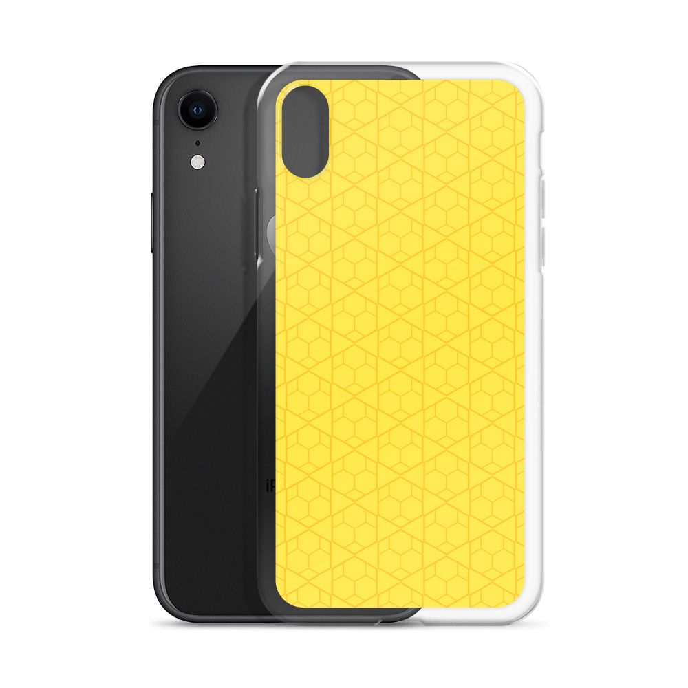 Clear Case for iPhone® - Bright Yellow