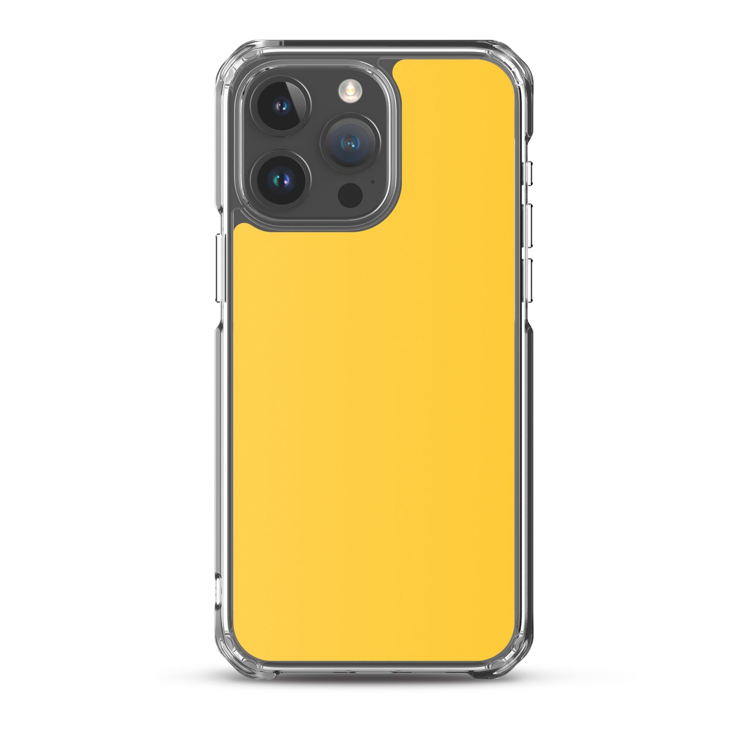 Clear Case for iPhone® - Bright Yellow
