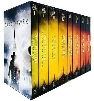 The Dark Tower Series Complete 8 Books Collection Box Set by Stephen King (Gunslinger, Waste Lands, Wizard and Glass, Wolves of the Calla &amp; MORE!)