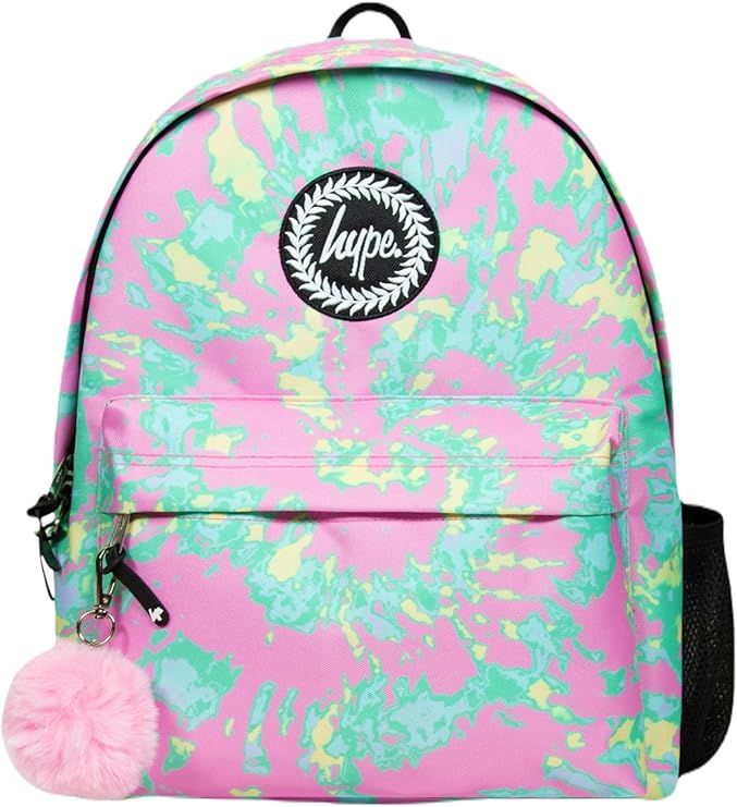 Hype Unisex Kid&#39;s Pastel Tye Dye Backpack, Multi, One Size