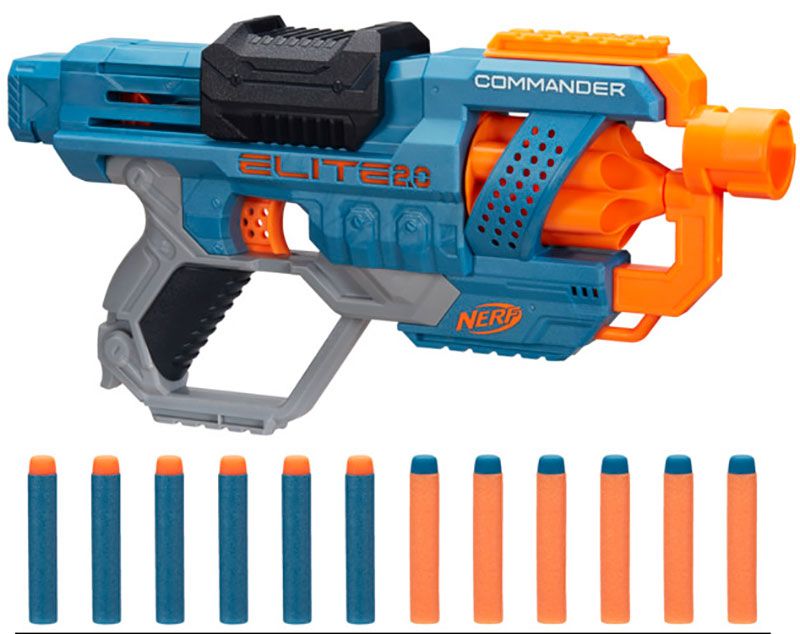 NERF ELITE 2.0 COMMANDER RD 6