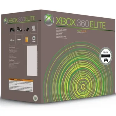 Xbox 360 Elite Console, 120GB, Boxed