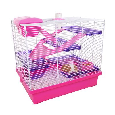 Pico XL Hamster Cage- Pink Pico XL Hamster Cage- Pink