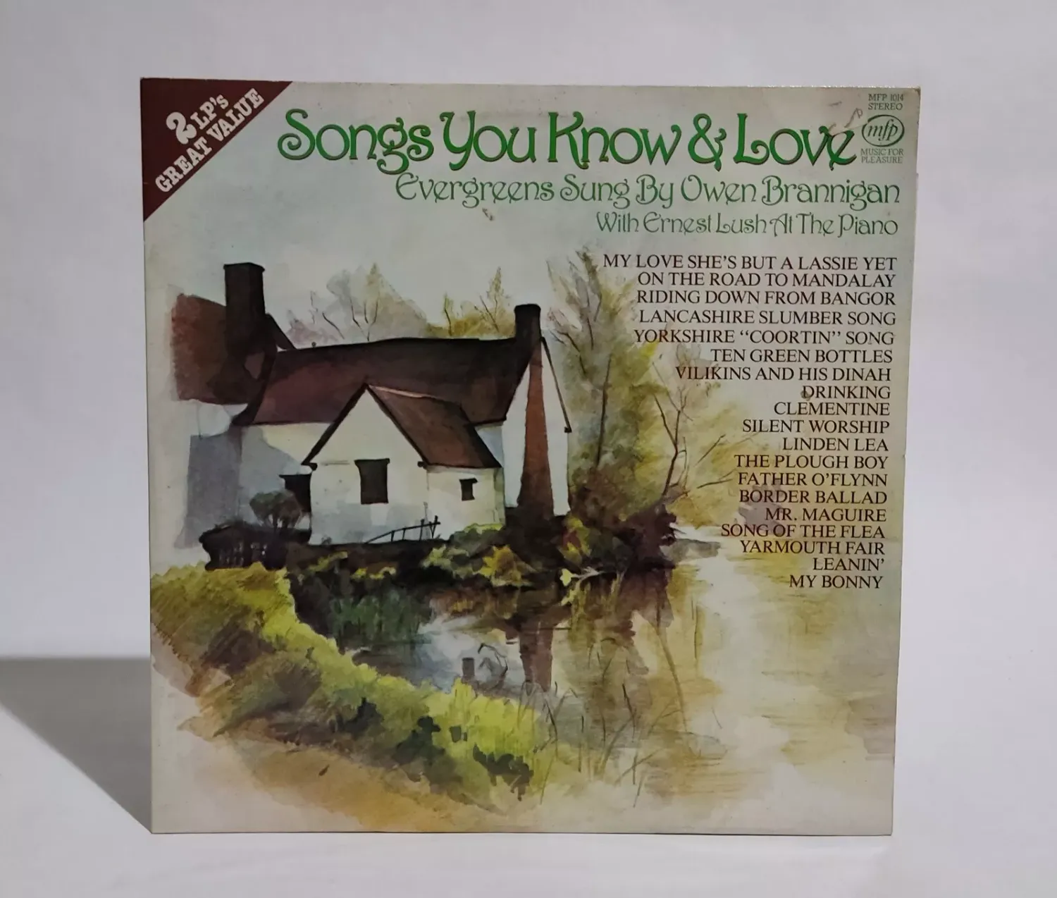 Owen Brannigan - Evergreens (Songs You Know &amp; Love) - Double Music Vinyl Record