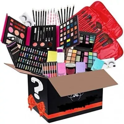 X30 Make Up Mystery Beauty Box + Skincare &amp; MAKEUP BRUSHES and More!