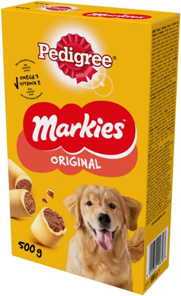 Pedigree markies original - filled biscuits for dogs - 500g treats