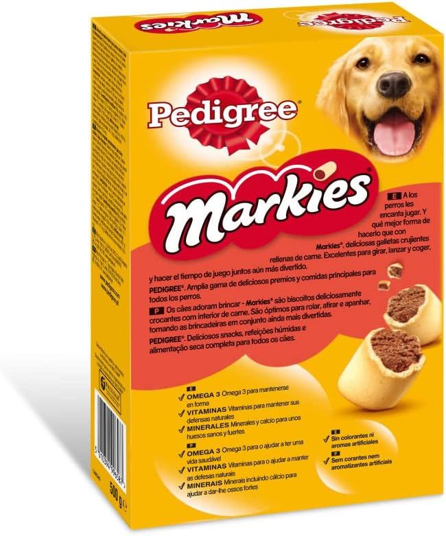 Pedigree markies original - filled biscuits for dogs - 500g treats