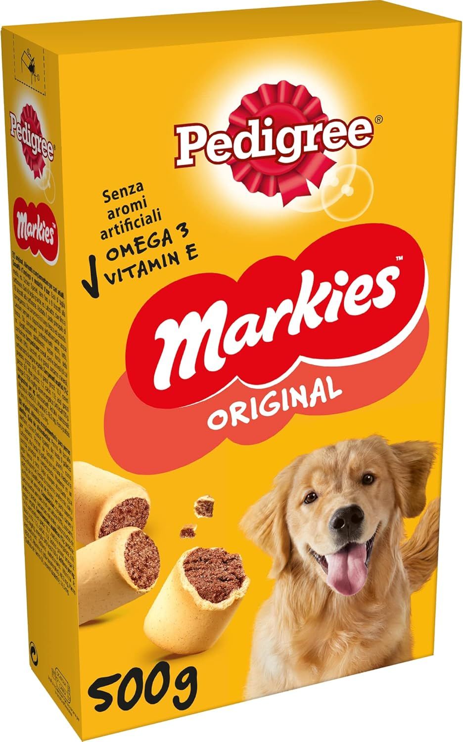 Pedigree markies original - filled biscuits for dogs - 500g treats