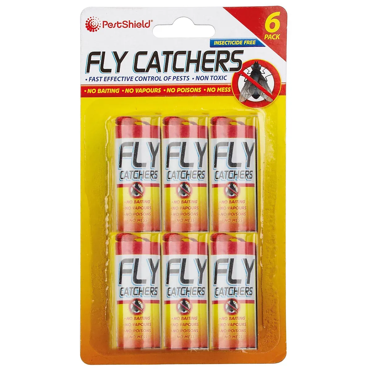 PestShield Fly Paper - Pack of 6 PestShield Fly Paper - Pack of 6