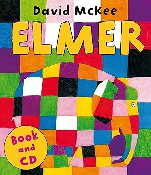 Elmer (Book and CD) Paperback